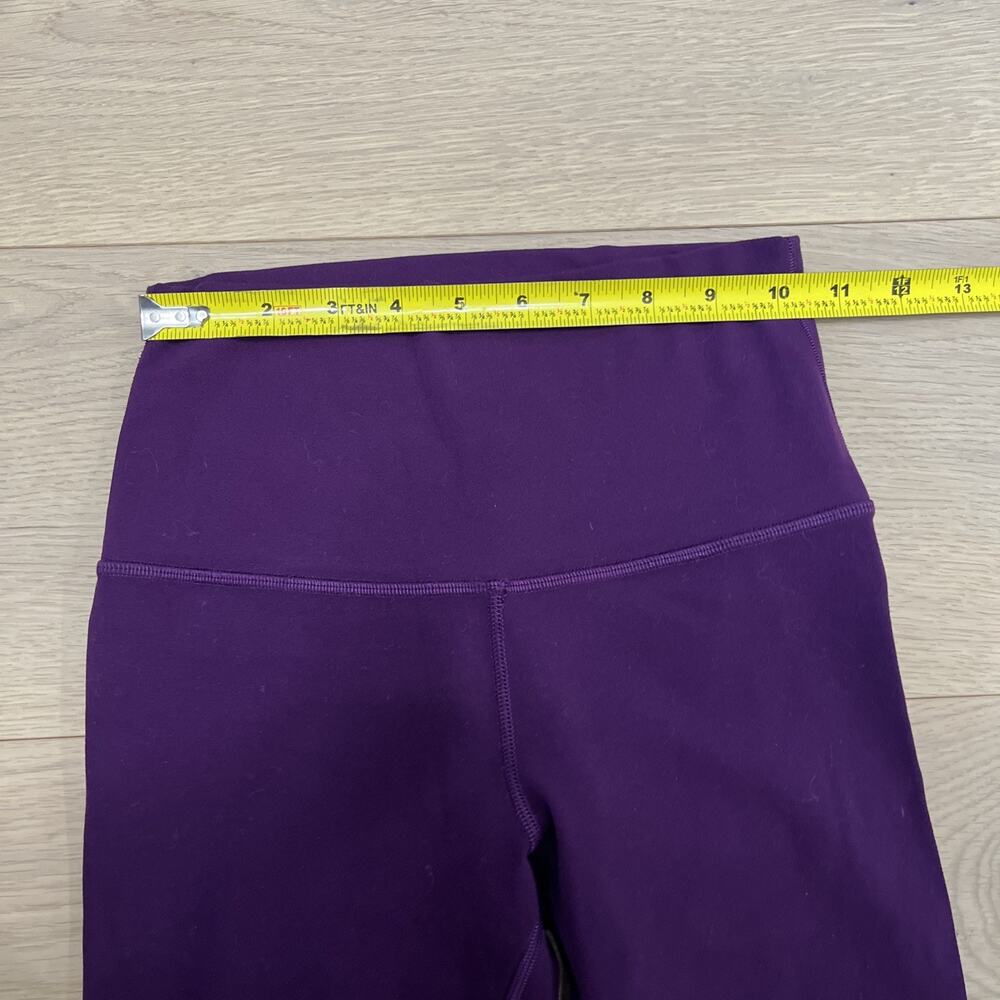 LULULEMON heathered tender violet purple Wunder Under pant hi-rise leggings 4 - Picture 10 of 12